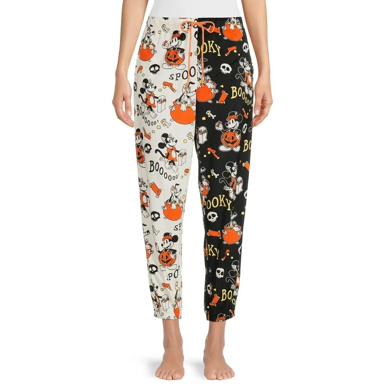 Disney Mickey Mouse Women's and Women's Plus Halloween Joggers | Walmart (US)