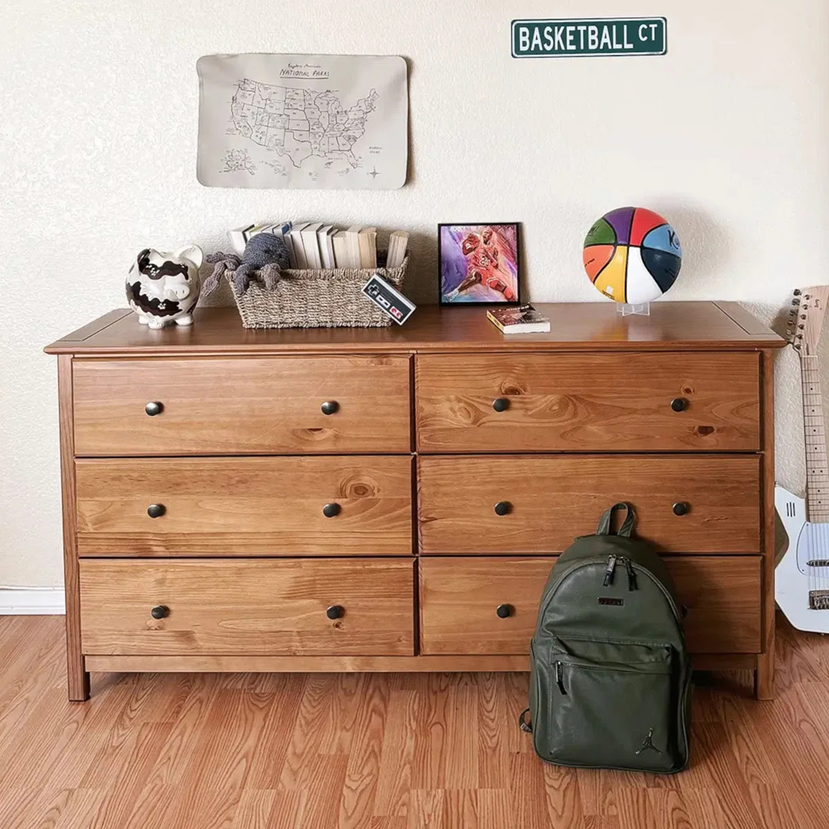 Shaker Solid Wood 6-Drawer Dresser | Wayfair North America