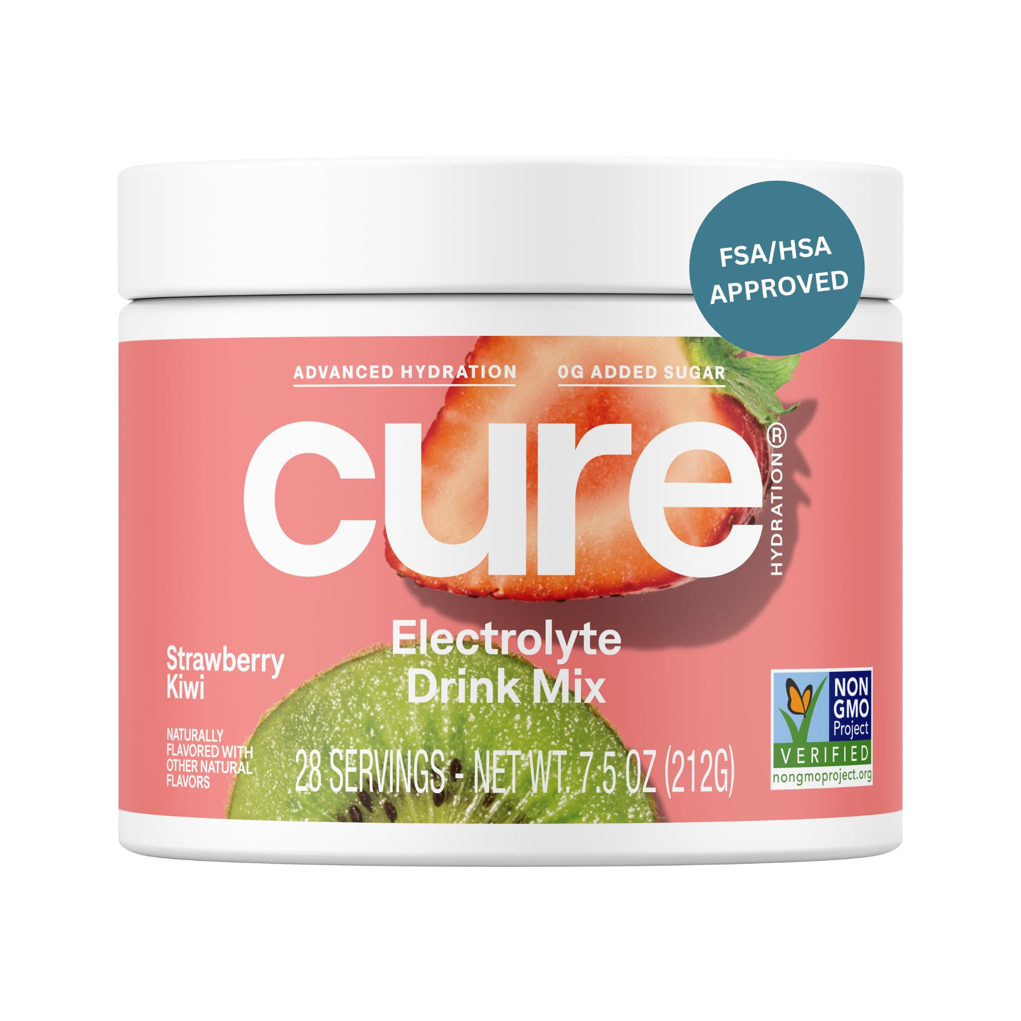 Cure Hydration | Plant-Based Electrolyte Drink Mix | No Added Sugar | FSA-HSA | Dehydration Relie... | Amazon (US)