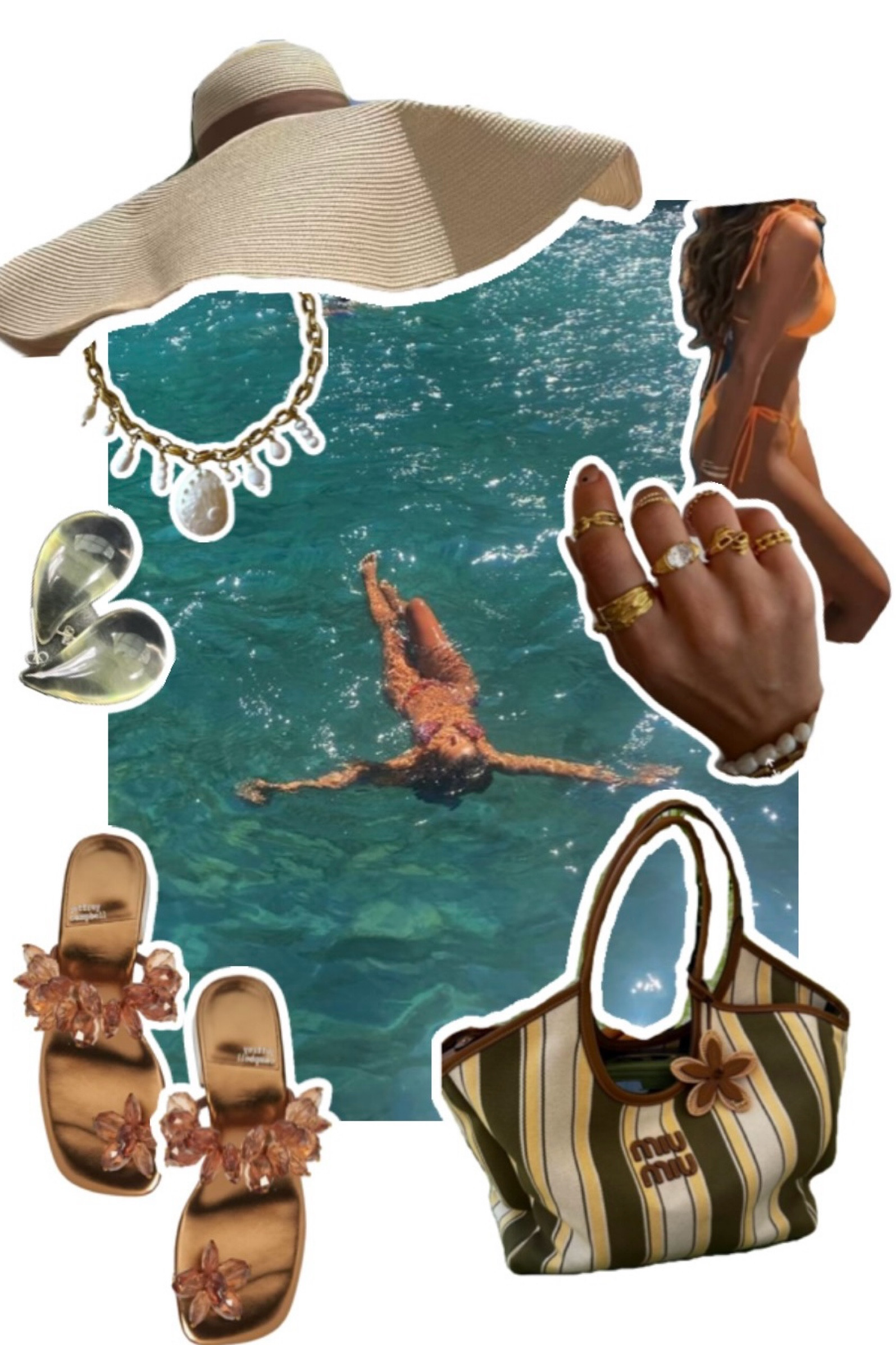 Summer holiday essentials✨

Euro summer essentials
Oversized beach hat
Beach tote
Orange bikini
Gold chunky rings 
Droplet earrings 
Seashell necklace 
Statement necklace 
Colorful bikini
Statement sandals
Flower sandals
Brown sandals
Gold accessories
Beach accessories
Resortwear accessories 


#LTKeurope #LTKSeasonal #LTKtravel