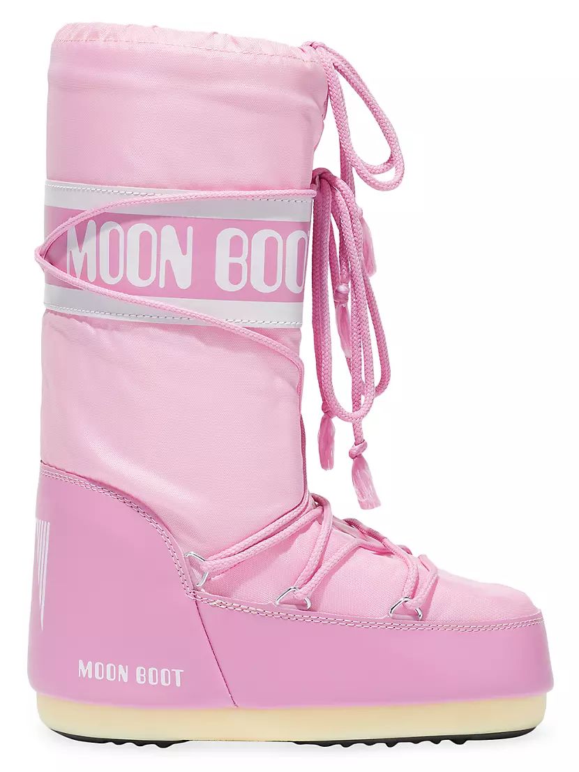 Icon Lilac Nylon Boots | Saks Fifth Avenue