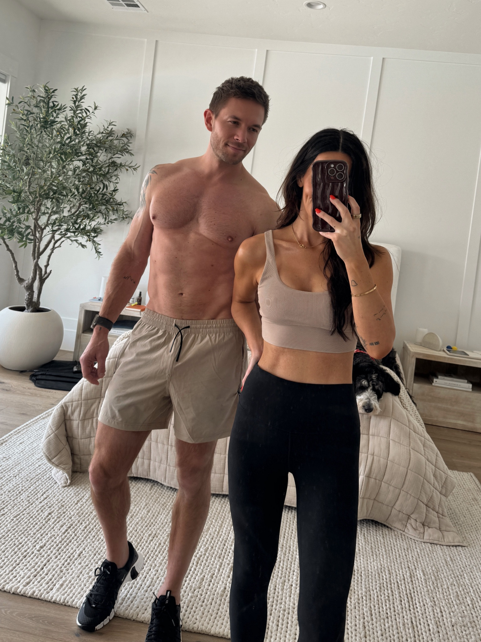 Unintentionally matching… 🤎

For size reference, Tiffs workout top is a medium. Dan’s shorts are LSKD (unable to link) size medium. 

Workout clothes
Workout outfit 
Mens sneakers 
Couple outfits 

#LTKmens #LTKfitness