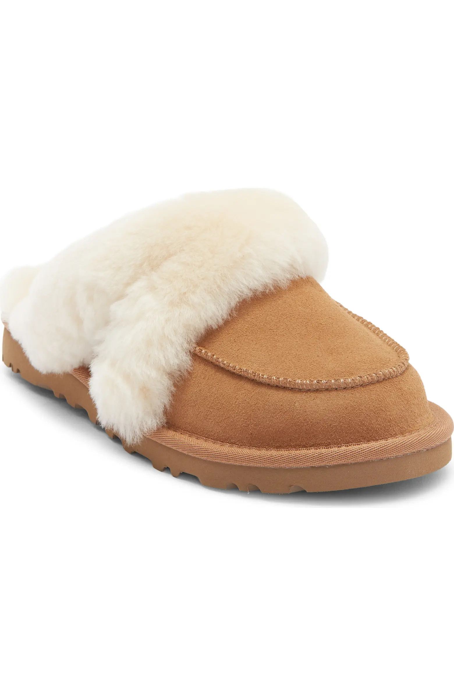 Loria Genuine Shearling Lined Slipper (Women) | Nordstrom Rack