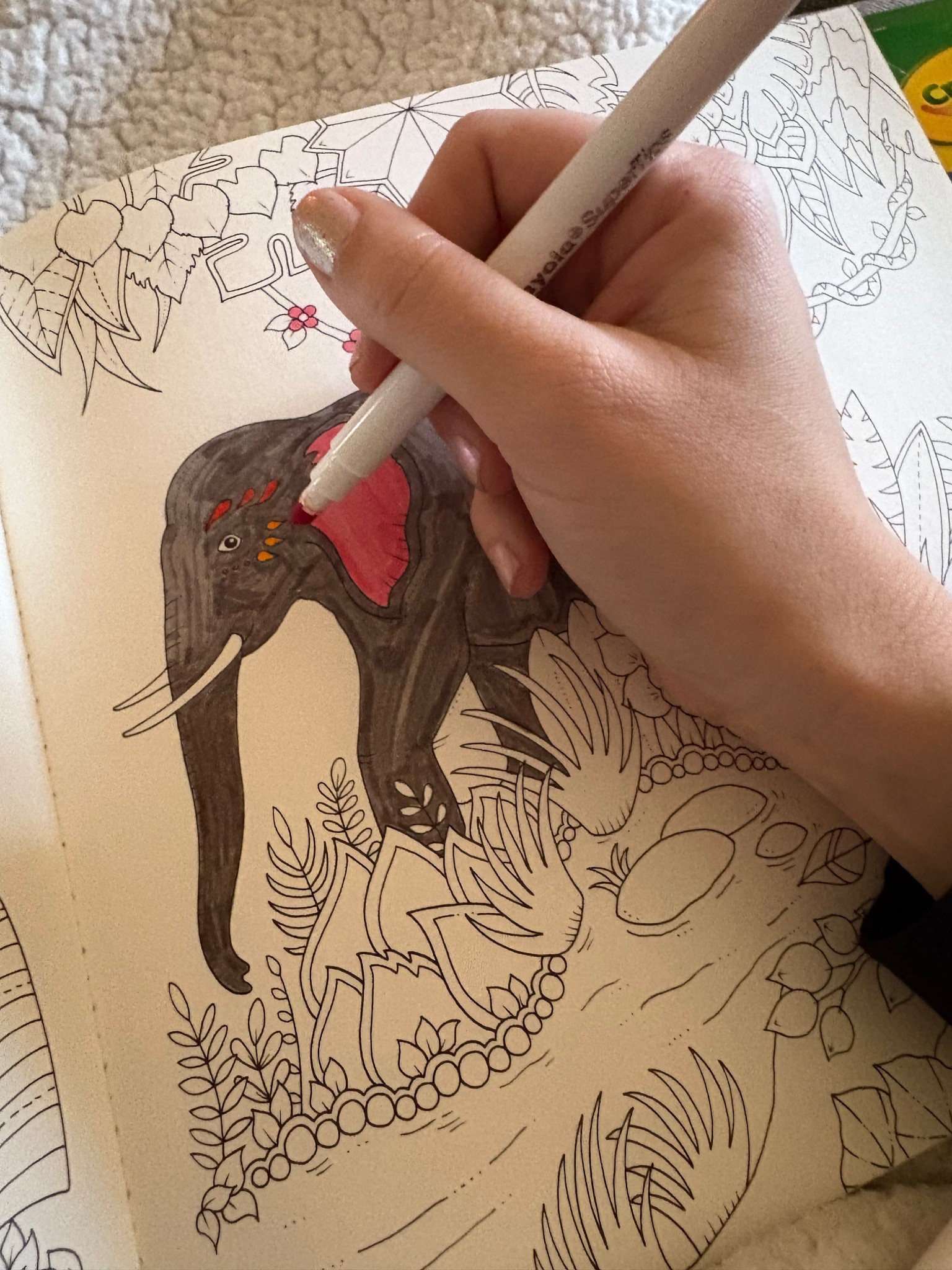 Easing into 2026 with a coffee and coloring break. This is one of my favorite coloring books, a gorgeous magical jungle!  The same artist has a rooms of wonder book that looks fun!

#LTKFindsUnder50