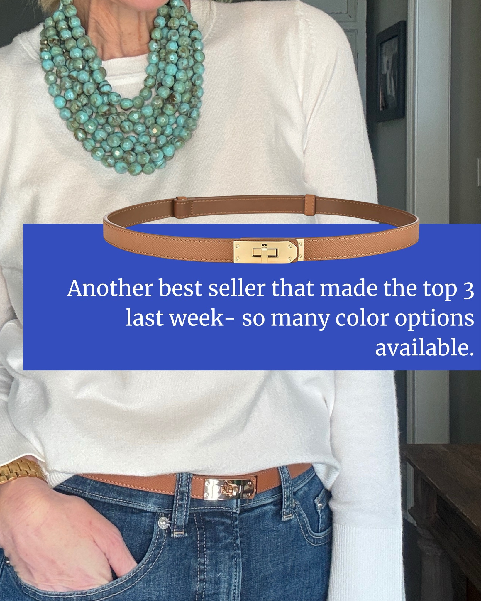 These two look for less belts have completely taken over my account. Everyone wants them, so I figured why not give the their own post! 



#LTKootd #LTKTall #LTKOver40