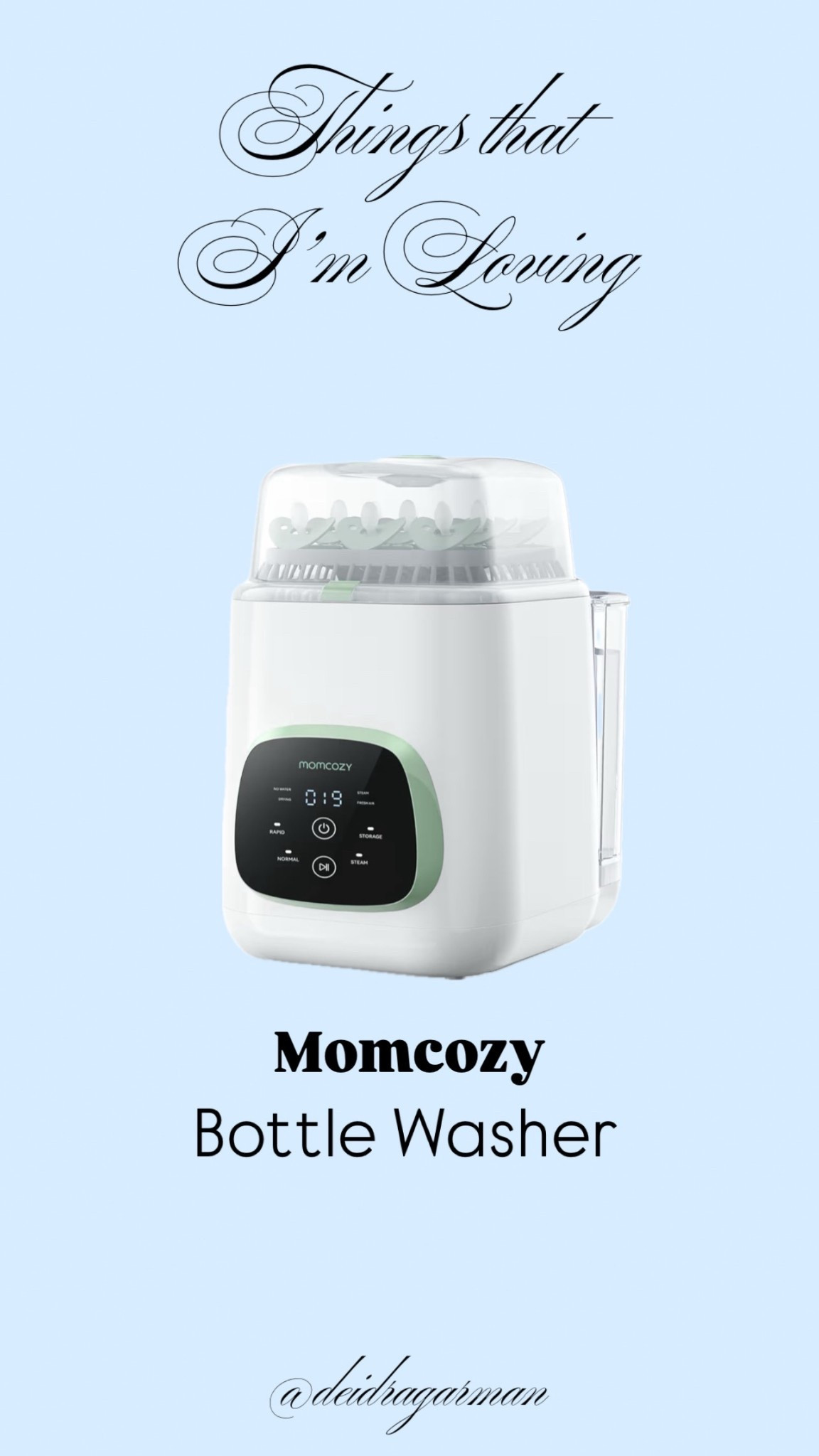 If I could only recommend ONE baby item, it would be the Momcozy bottle washer ! I use it for Beaux’s bottles and my pump parts, run it twice a day, and haven’t hand-washed anything since he was born. Total time saver and worth every penny.

Momcozy, baby must haves, first time mom 

#LTKKids #LTKBump #LTKBaby