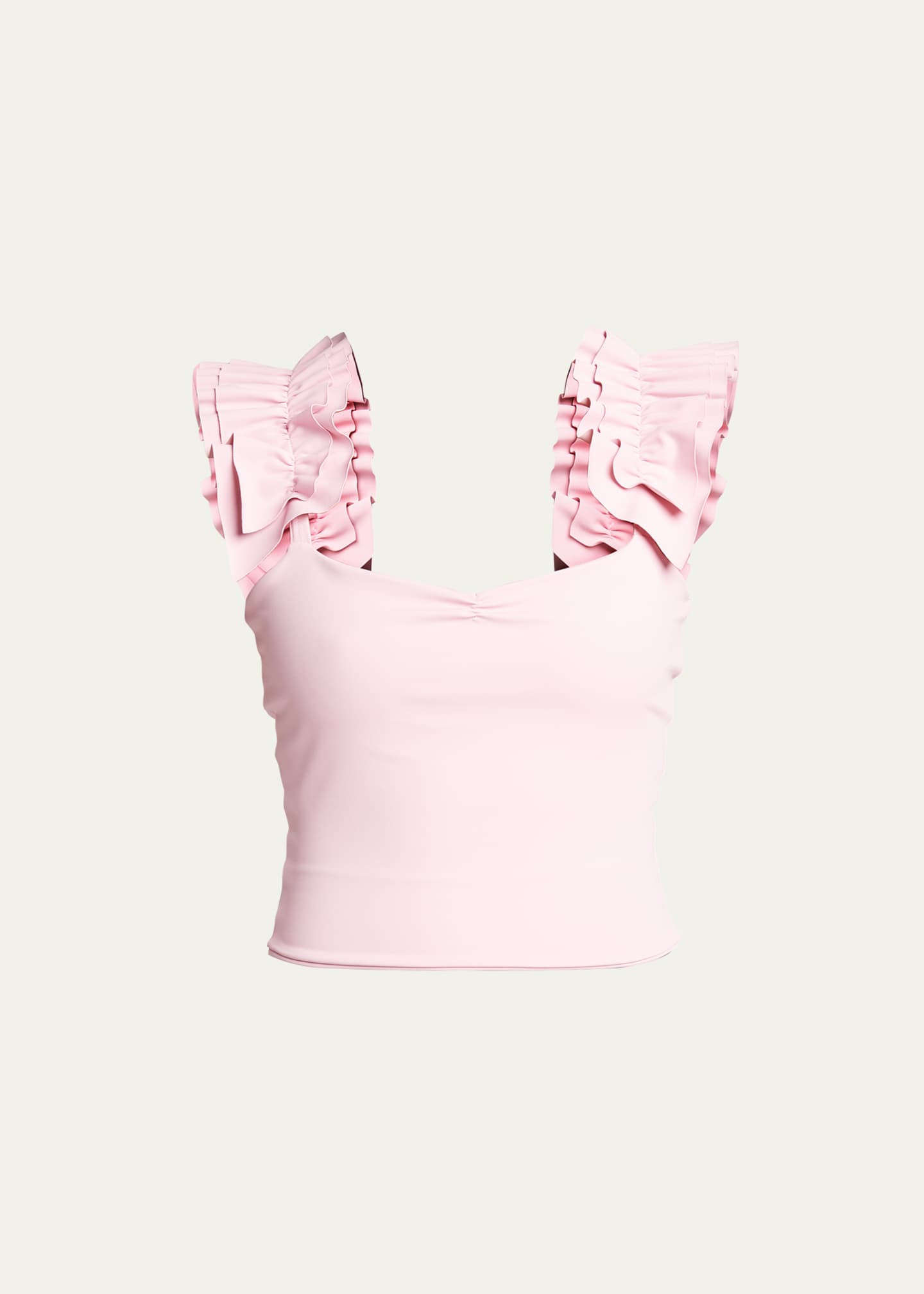 Ruffle Active Tank Top | Bergdorf Goodman