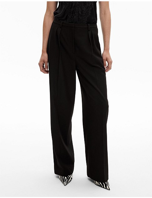 Pleat Front Tailored Pant | David Jones (Australia & New Zealand)