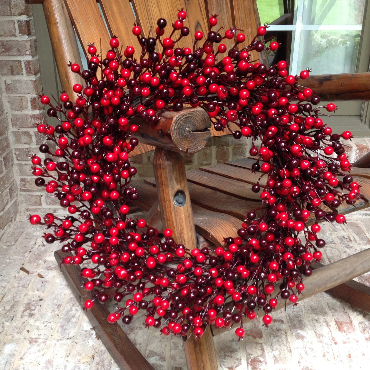 Millwood Pines 22" Red Berry Wreath & Reviews | Wayfair | Wayfair North America