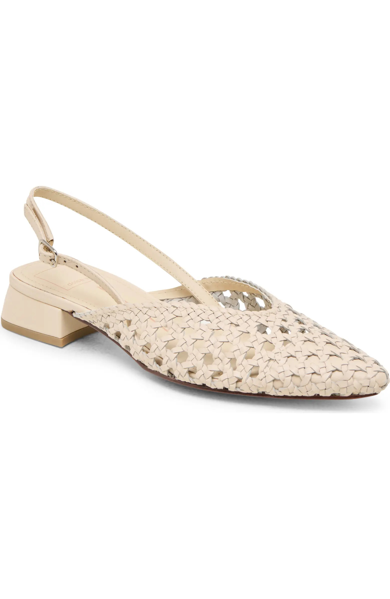 Dolce Vita Birdie Pointed Toe Slingback Flat (Women) | Nordstrom | Nordstrom