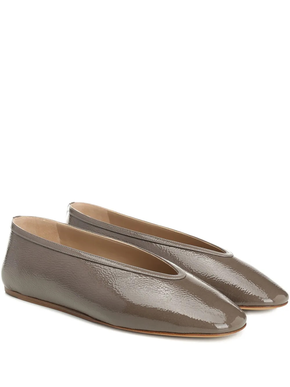 Le Monde Beryl Leather Ballet Flats | Neutrals | FARFETCH | Farfetch Global