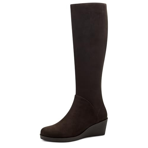 Aerosoles Binocular Tall Wedge Boot, Brown, 9.5W | Amazon (US)