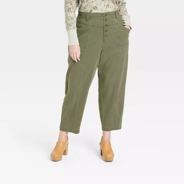 Women's Mid-Rise Tapered Fit Pants - Knox Rose™ | Target