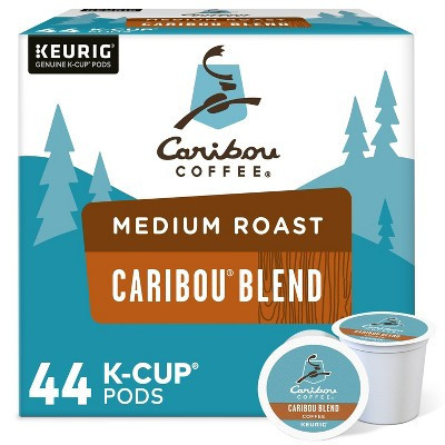 Caribou Coffee Caribou Blend Keurig K-Cup Coffee Pods - Medium Roast - 44ct | Target