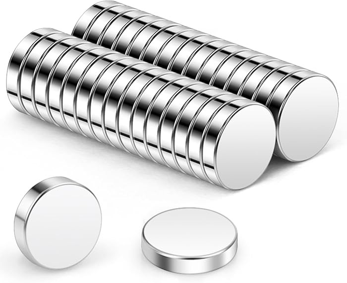 Wukong N45 Tiny Magnets, 5x1mm | 30 Pack Magnets Small for Refrigerator, Office, 3D Printer, Mode... | Amazon (UK)
