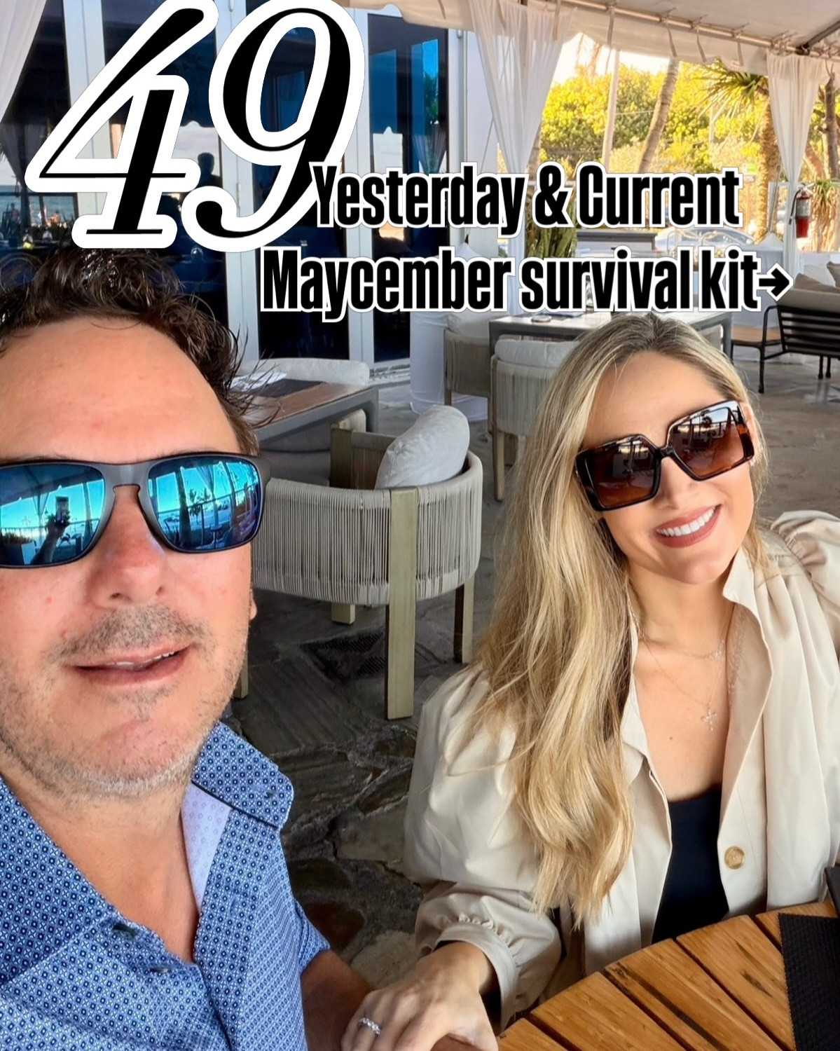 My MAYCEMBER survival kit. 🎉😍 Comment SHOP for links ⏬