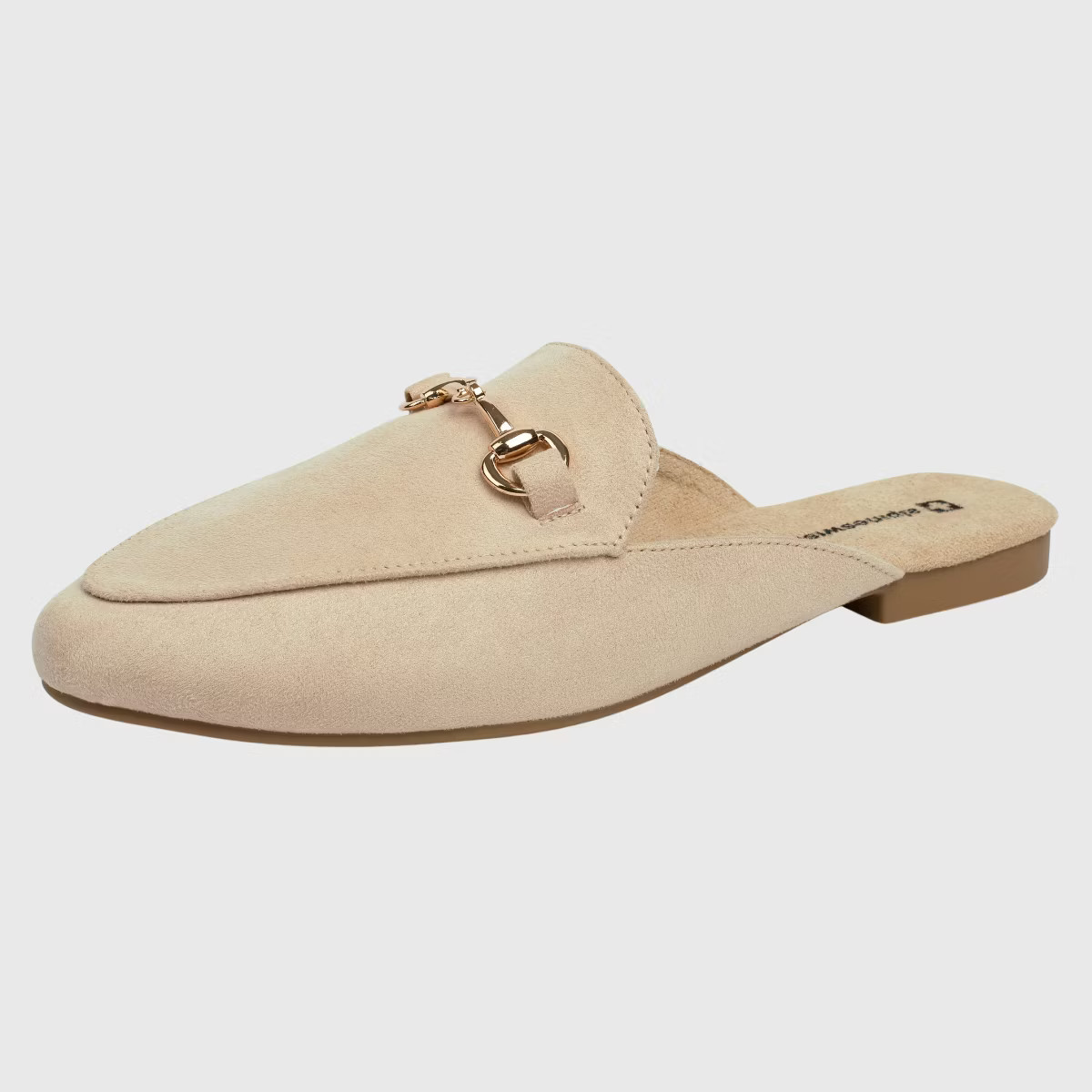 Alpine Swiss Erin Womens Flat Mules Loafers Round Toe Blackless Slide on Shoes | Target