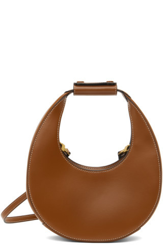 Staud - Brown Mini Moon Bag | SSENSE