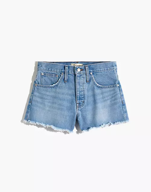 Relaxed Denim Shorts in Dunwoody Wash | Madewell
