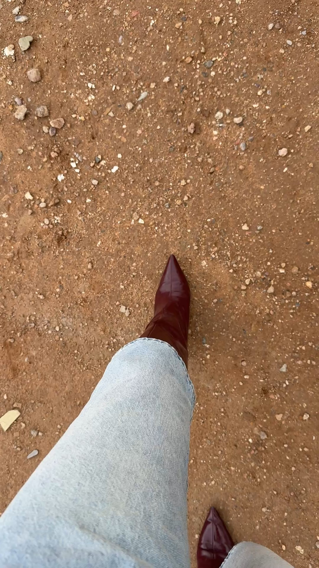 Dark red boot high + lows $$$

#LTKOver40 #LTKFindsUnder50 #LTKWorkwear