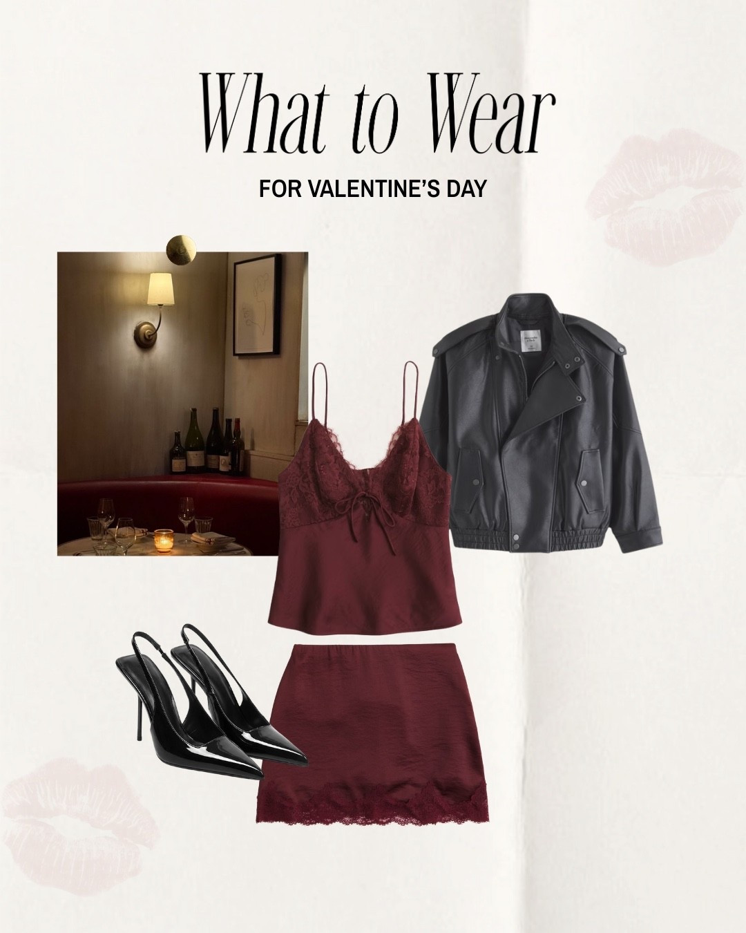 Valentine’s Day outfits for date night🥀

Abercrombie Valentine’s Day outfit idea, Vday outfit, date night look 