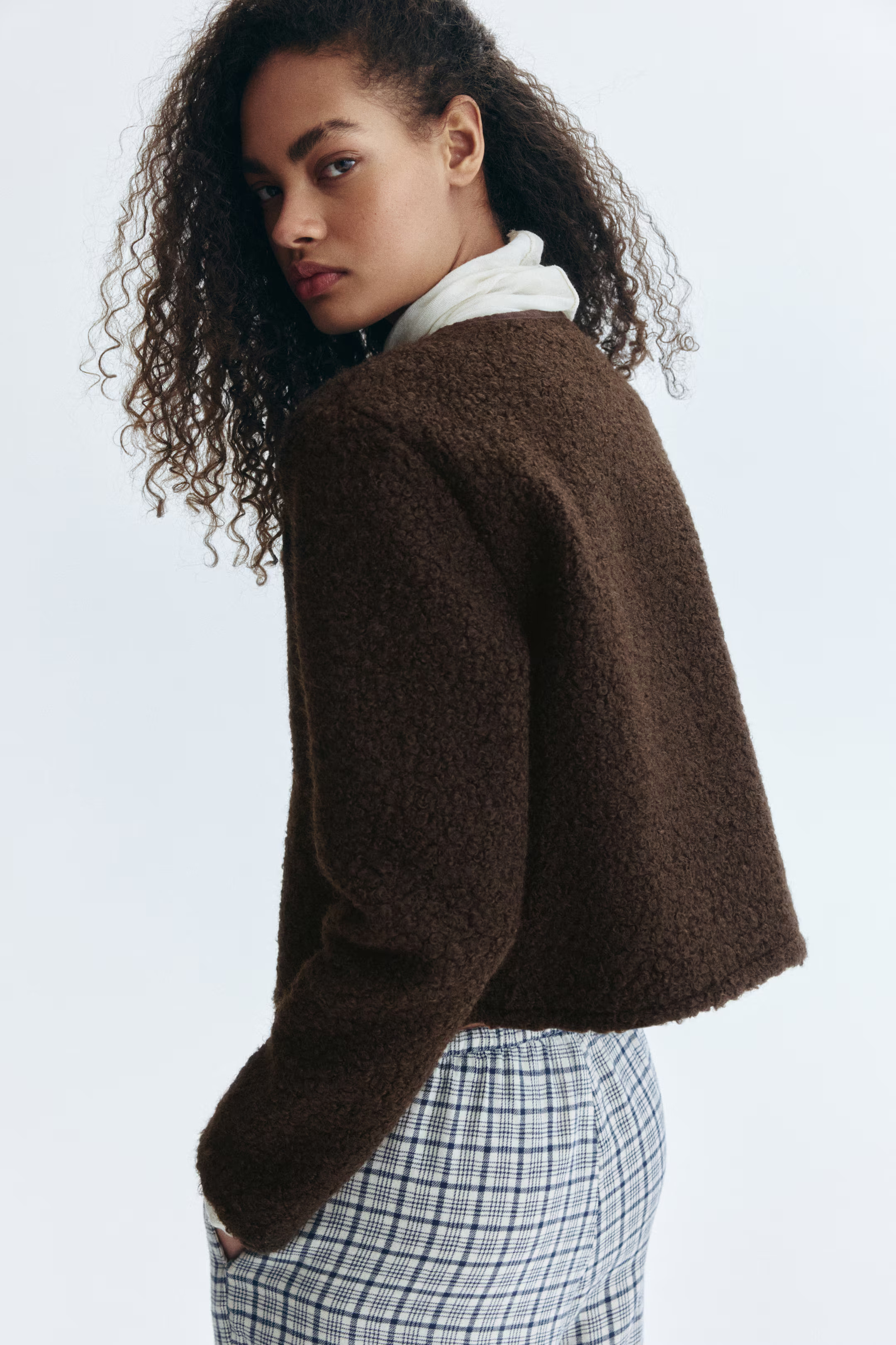Teddy Fleece Cardigan | H&M (US + CA)