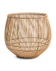 Medium Bamboo Stick Belly Basket | Marshalls