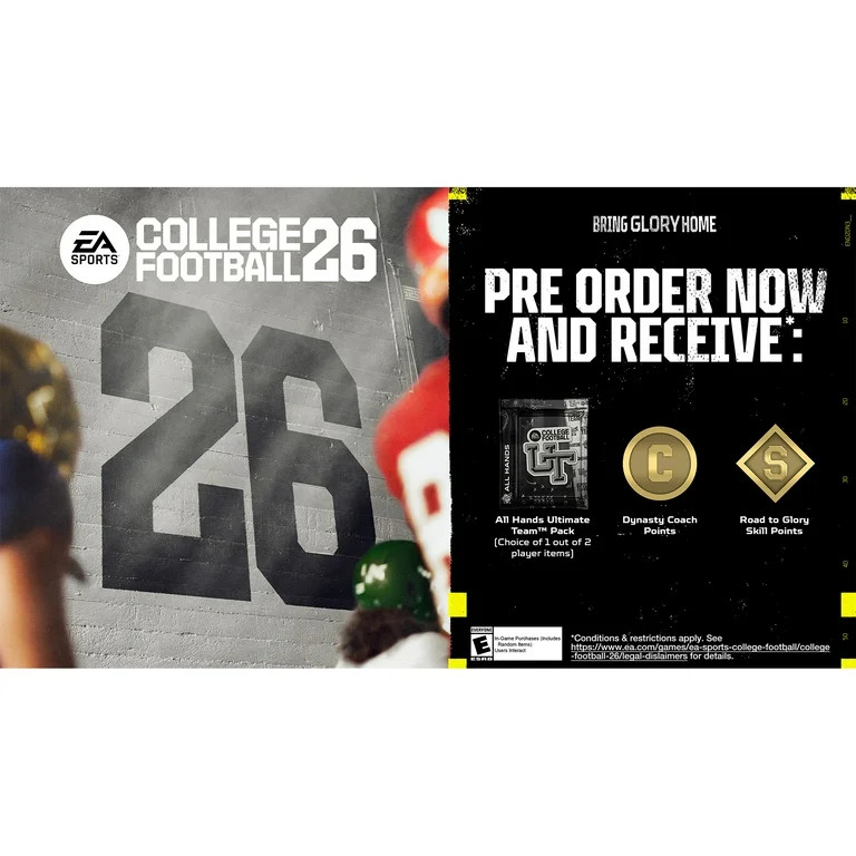EA Sports College Football 26, PlayStation 5 - Walmart.com | Walmart (US)