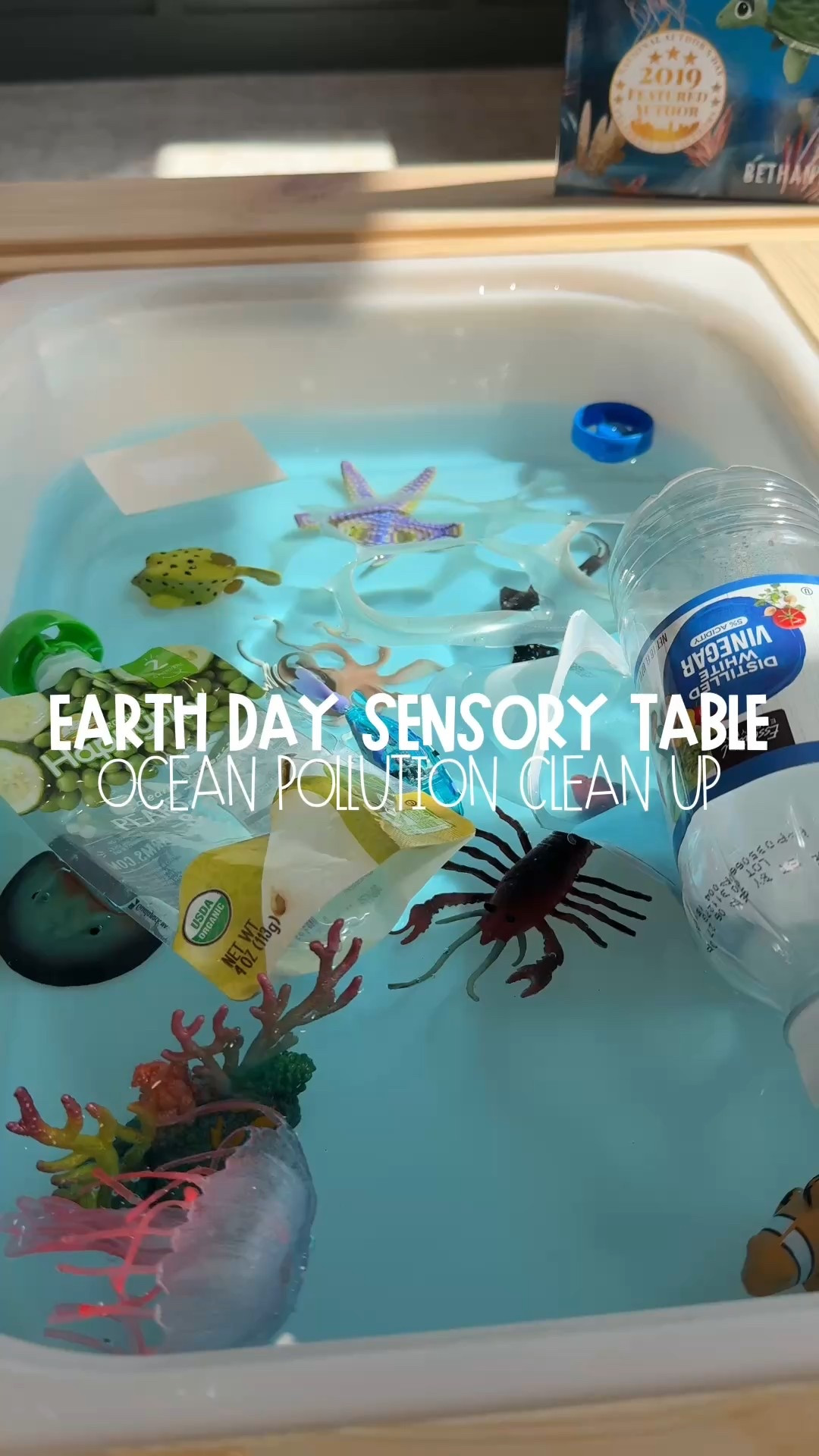 Earth Day Sensory Bin: Ocean Pollution Clean  Up! 🌎🌊🐠🗑️♻️

We are starting some Earth Day fun over here! This was such a simple little sensory table to throw together! 

I grabbed some ocean animals, trash & recycling I set aside from the last couple days, and tools to collect the litter from the ocean and sort it by trash and recycling! 

Perfect to talk about the issue of littering and sorting trash and recycling! Plus any sensory activity with water is always a hit over here! 

#toddleractivities #earthdayactivities #toddlersensoryplay #earthday #lowprepactivities

#LTKKids #LTKSeasonal