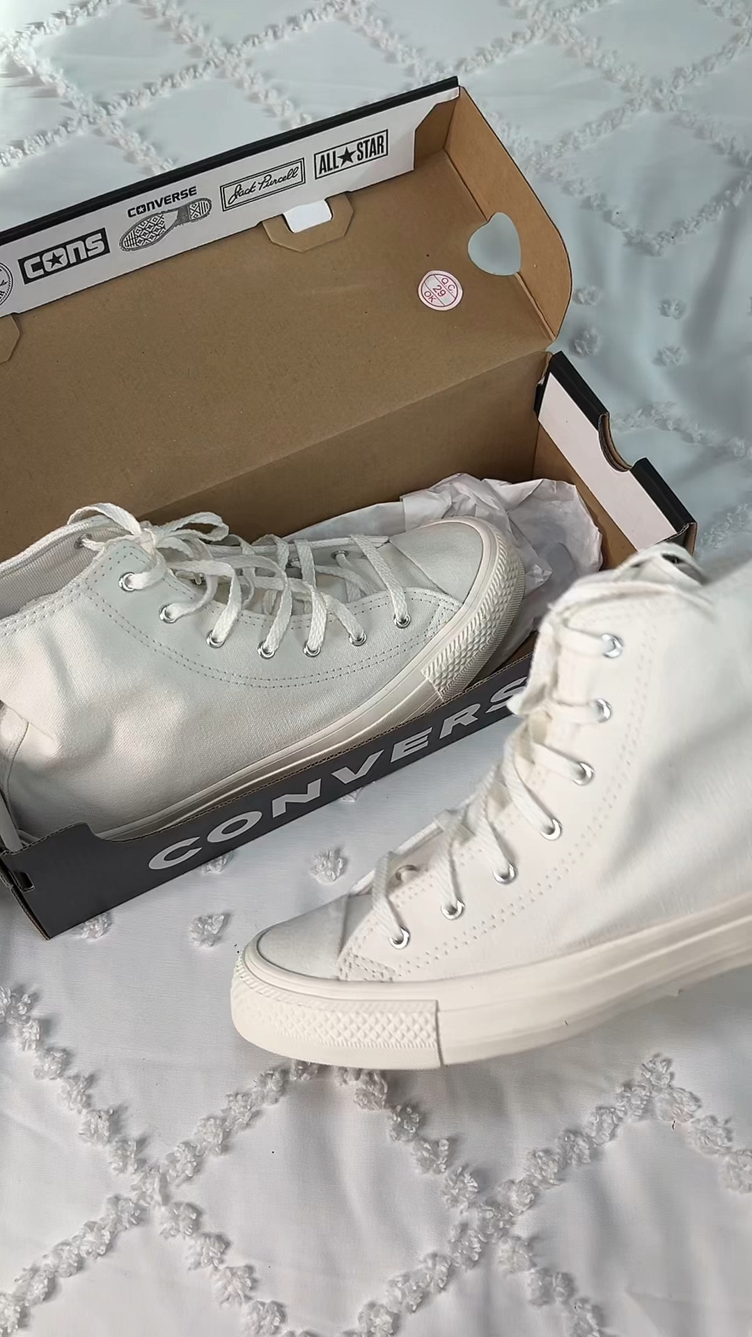 Creme Colored Converse 

#LTKFitness #LTKStyleTip #LTKGiftGuide