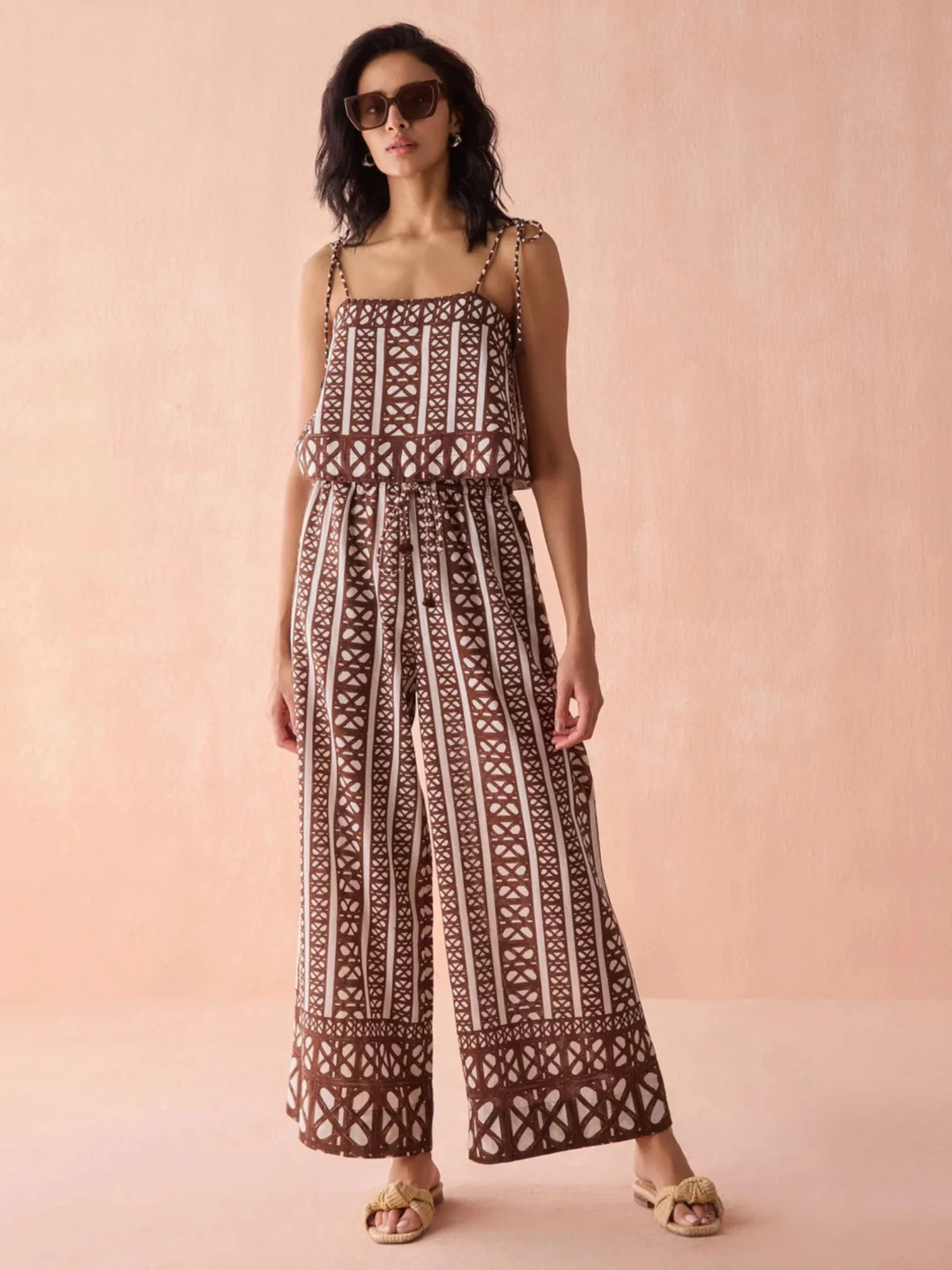 Tillie Tank in Nari Cacao | Beau & Ro