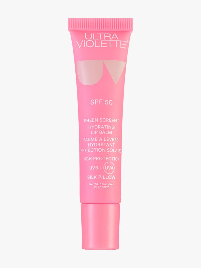 Silk Pillow Sheen Screen™ SPF 50 Hydrating Lip Balm | Ultra Violette