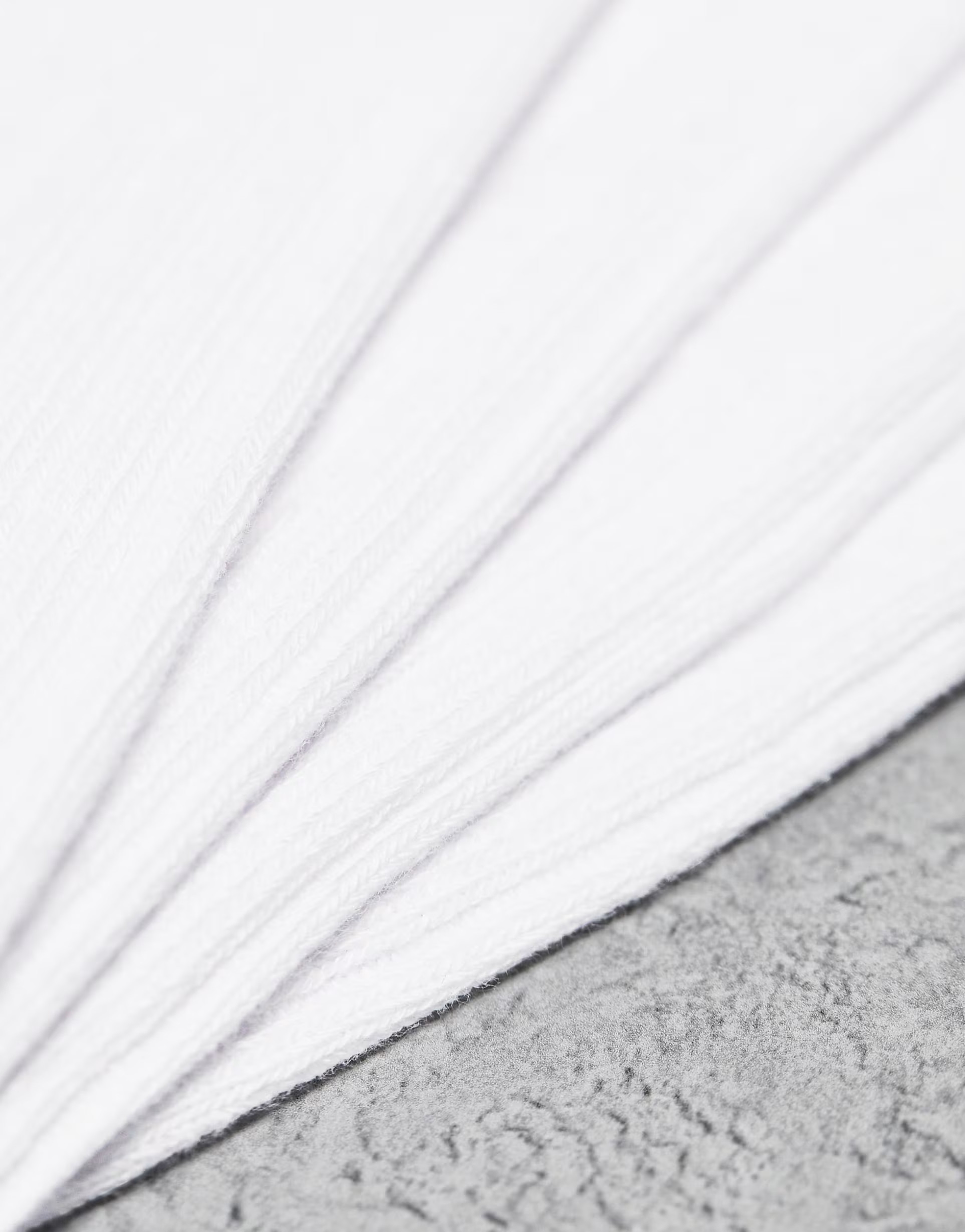 Weekday ribbed socks 5-pack in white | ASOS (Global)