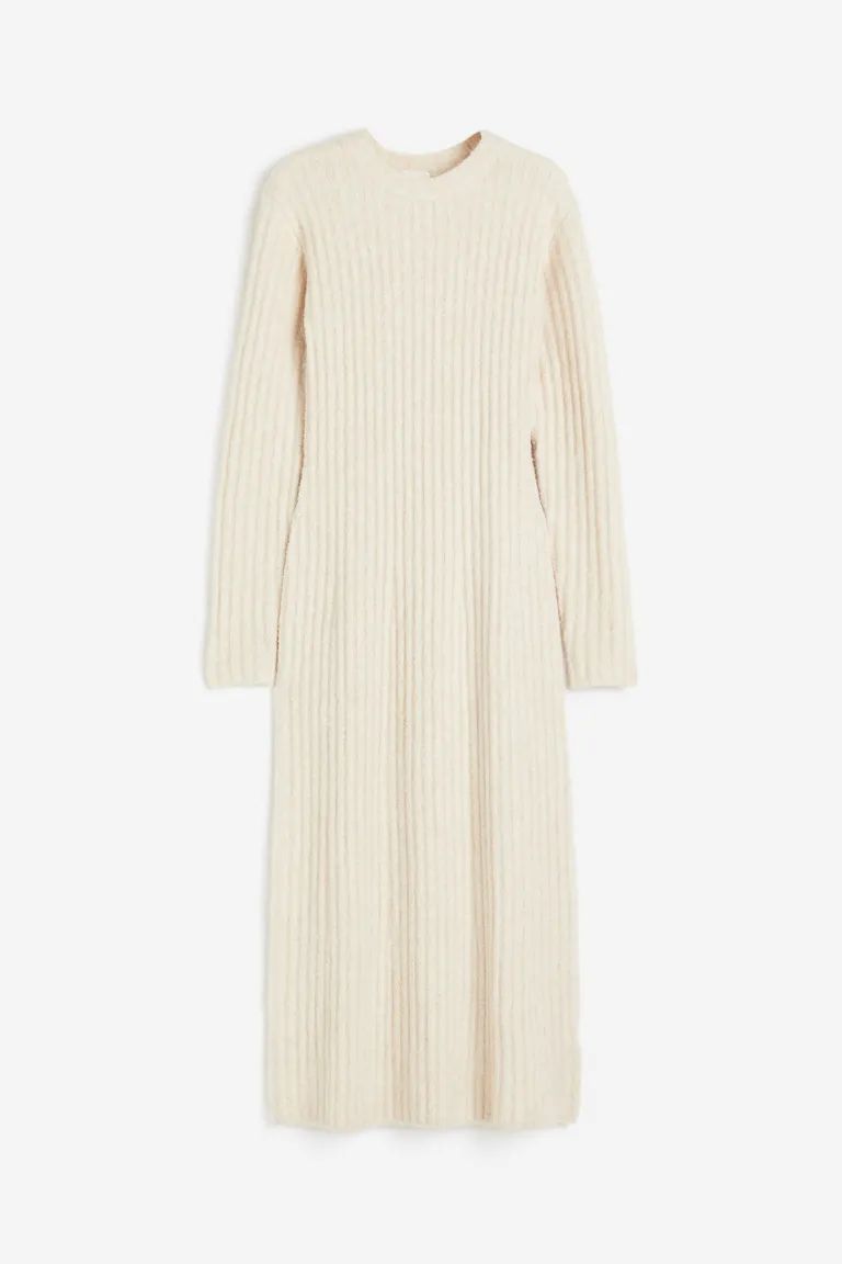 Long rib-knit dress | H&M (UK, MY, IN, SG, PH, TW, HK)