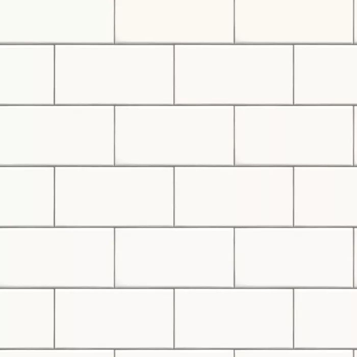 Subway Tile Peel & Stick Wallpaper White - Threshold™ | Target