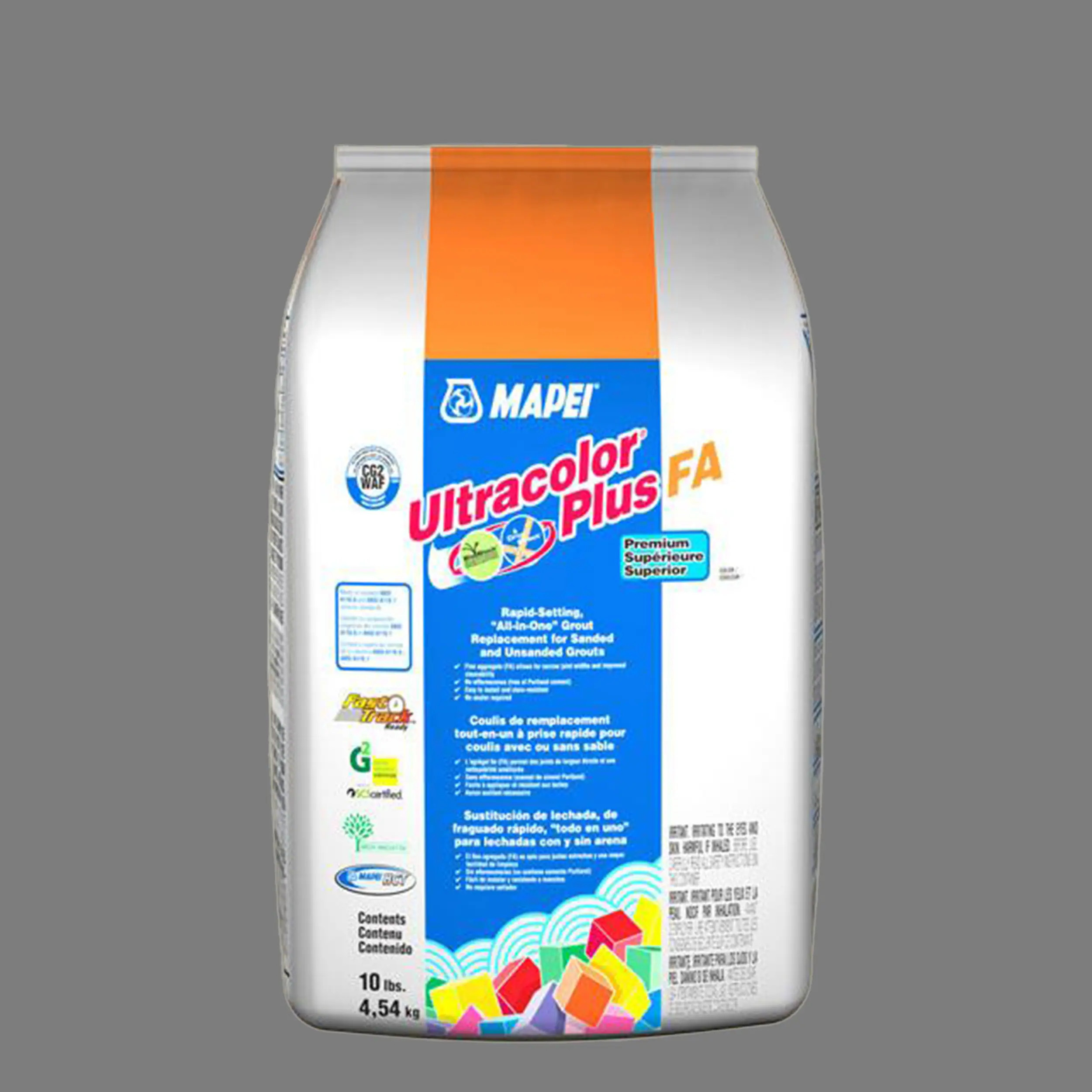 MAPEI Ultracolor Plus FA Pearl Gray #5019 All-in-one Grout (10-lb) | 6BU501905 | Lowe's