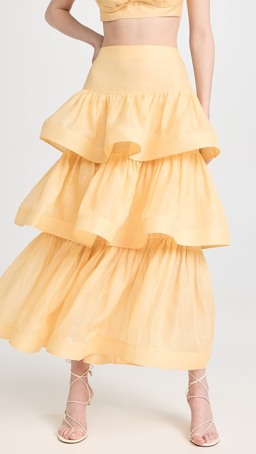Coaster Tiered Skirt | Shopbop