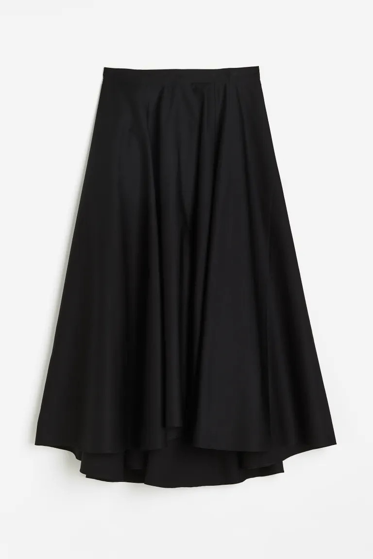 Circle Skirt - Black - Ladies | H&M US | H&M (US + CA)