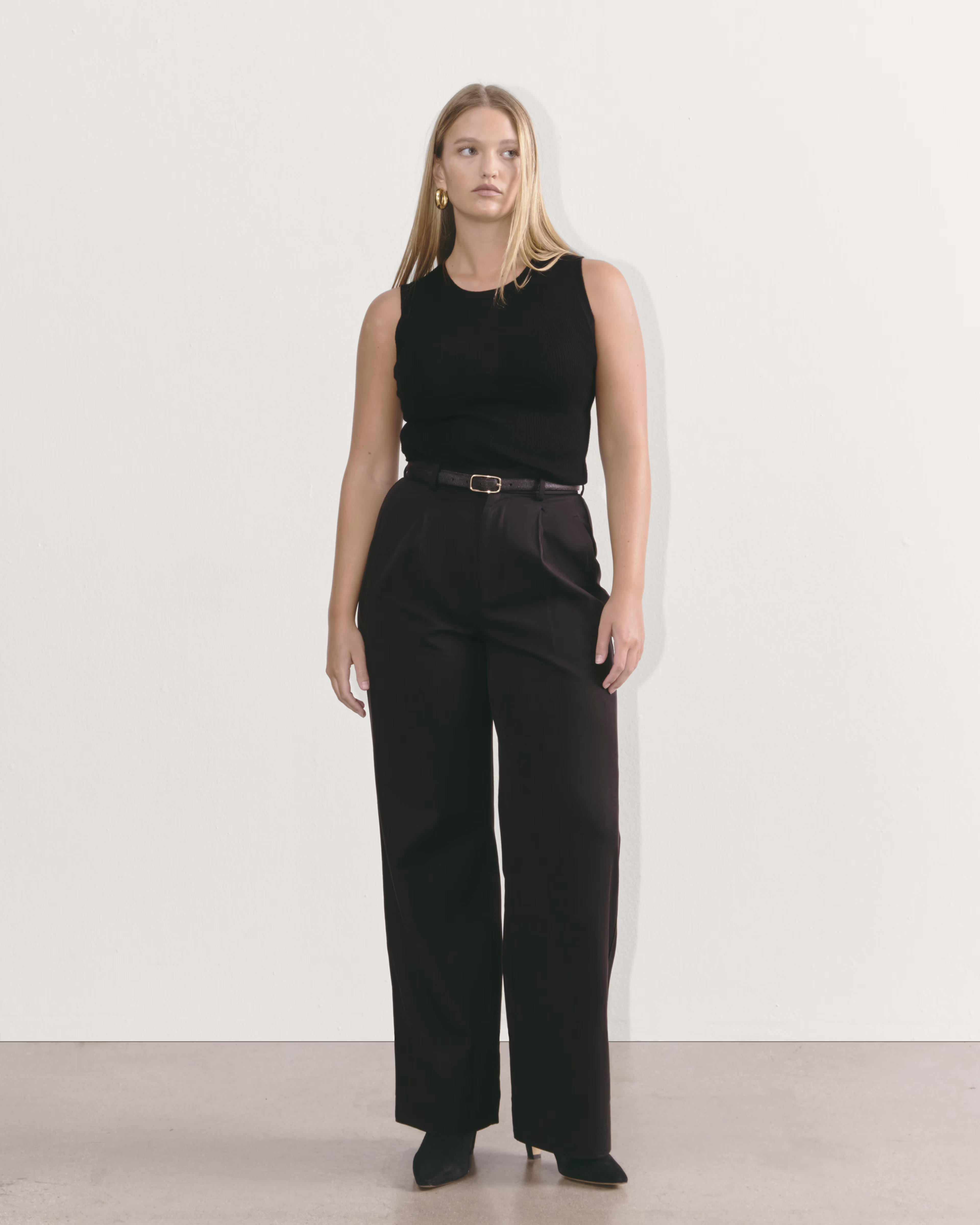 The Draper Pleated Pant in Buttersmooth | Everlane