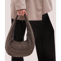 Suede Hobo Bag - Leather Brown Purse Dark Tote Fashion Women's Soft Gift For Her | Etsy (US)