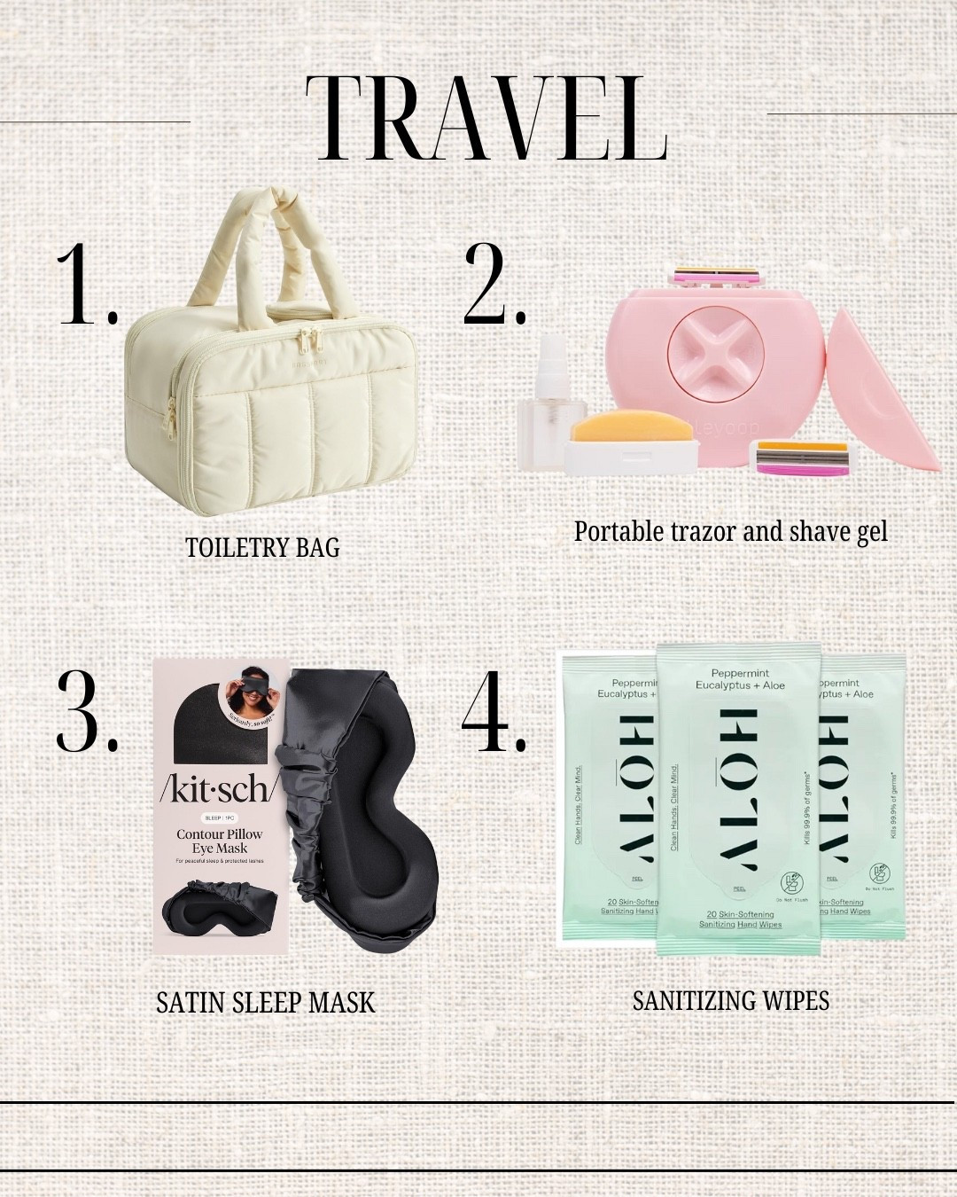 🧳 Amazon travel favorites 🧳
Tried-and-true travel finds always  worth packing ✨
#amazontravel #travelfavorites #ltktravel #vacayessentials #travelinspo

#LTKBeauty #LTKTravel