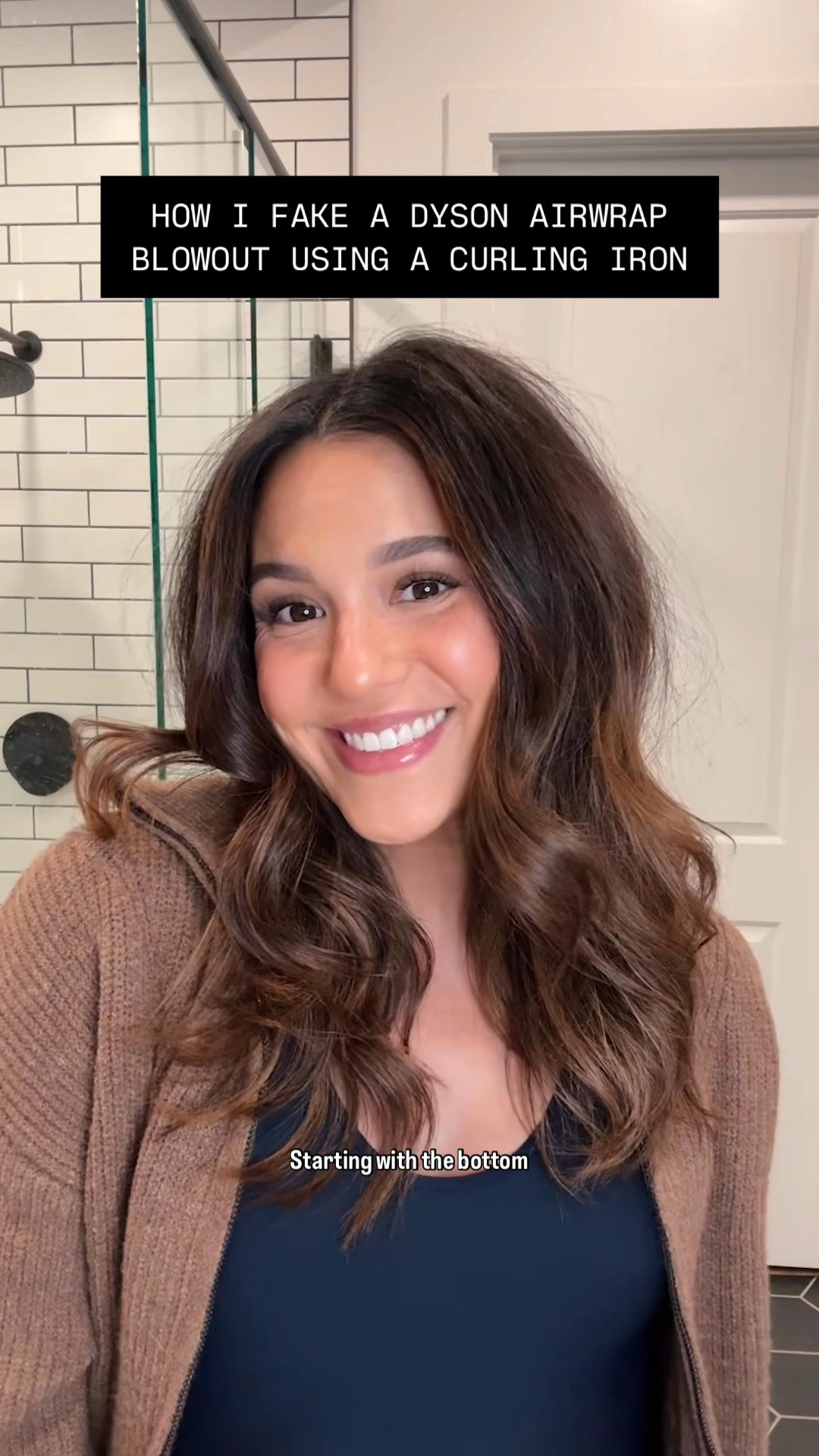 How to fake a blowout with a curling iron - I love the soft curls and how it totally looks like I used a dyson airwrap! 

#LTKGiftGuide #LTKStyleTip #LTKBeauty