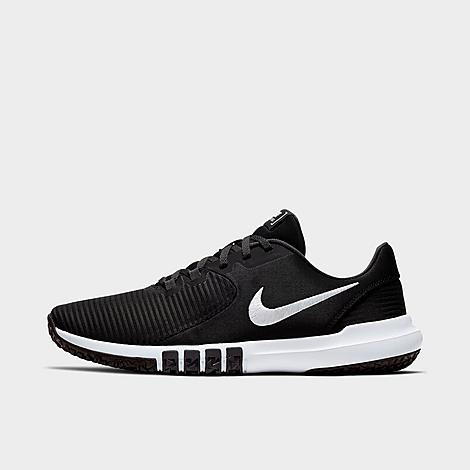 Nike Men's Flex Control 4 Training Shoes in Black/Dark Smoke Grey/Smoke Grey Size: 8.5 | Finish Line (US)