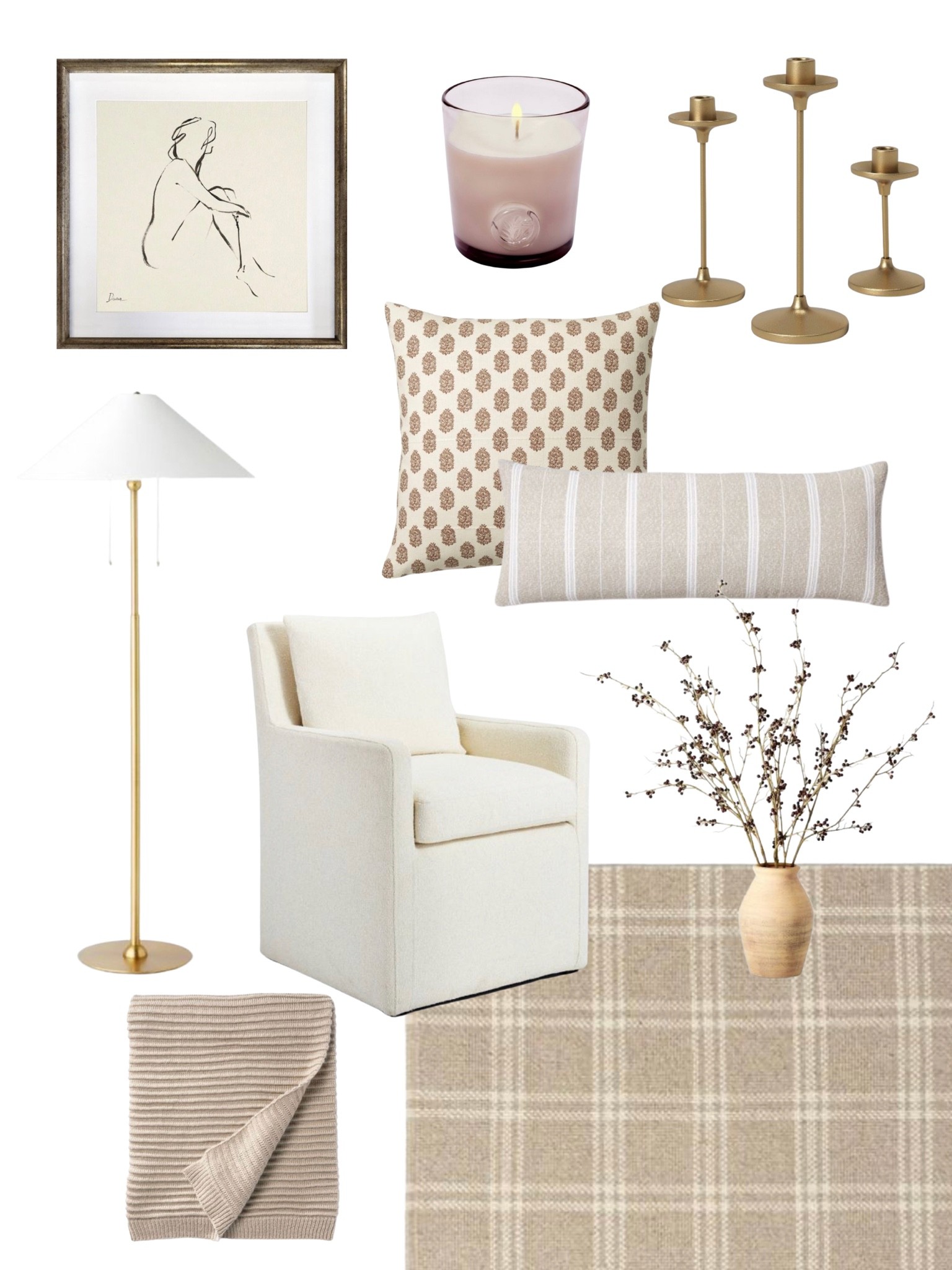 Target, studio McGee, throw pillow, threshold, floor lamp, area rug, plaid rug, occasional chair, armchair, accent chair, living room, throw blanket, candle sticks, candle holder, Walmart, our schedule, traditional, modern farmhouse,￼

#LTKhome #LTKunder100 #LTKunder50