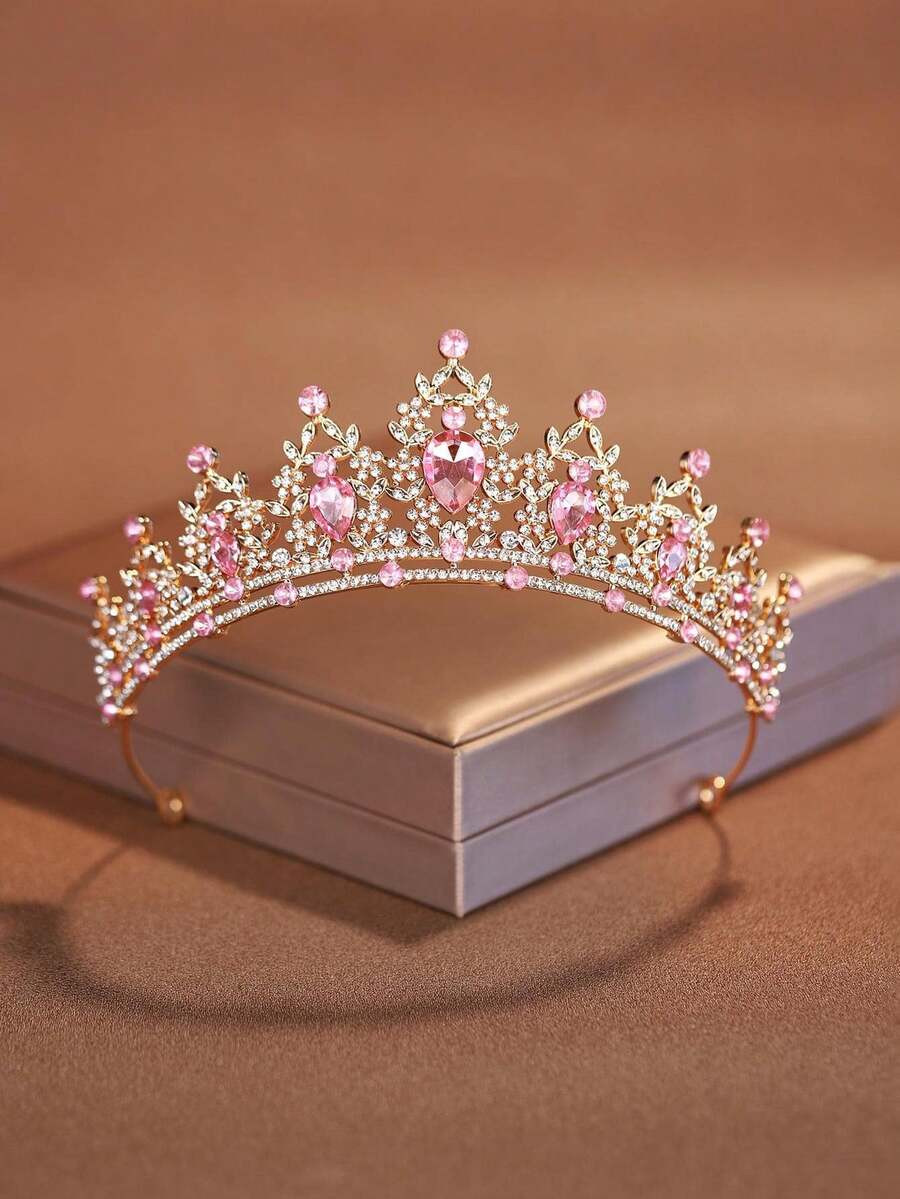 1pc Fashionable & Exquisite Alloy Crown Headband Suitable For Women's Wedding Party Hair Accessor... | SHEIN