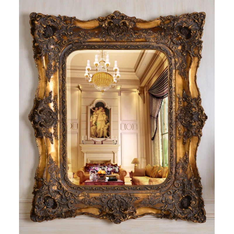 Dayla Solid Wood Flat Mirror | Wayfair North America