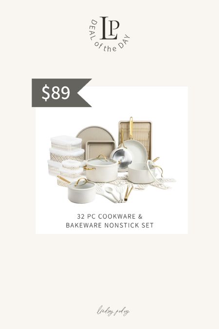 Steal on this 32 pc cookware & bakeware set! 

Walmart, gift, guide, gifts for him, gifts for her, gifts for the cook, gifts for the home, cookware, bakeware, kitchen, essentials, affordable finds

#LTKhome #LTKunder100 #LTKGiftGuide