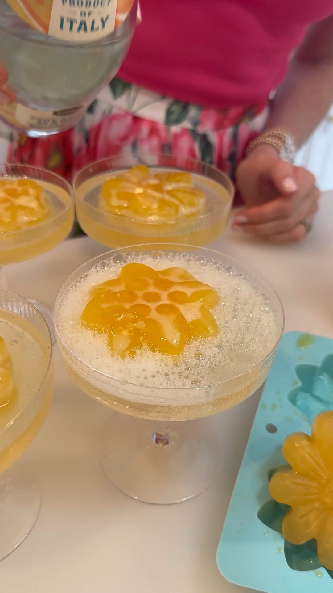 Juice flower ice cube hack! Love making these for all our spring parties!! 

#LTKSpringSale #LTKhome #LTKSeasonal