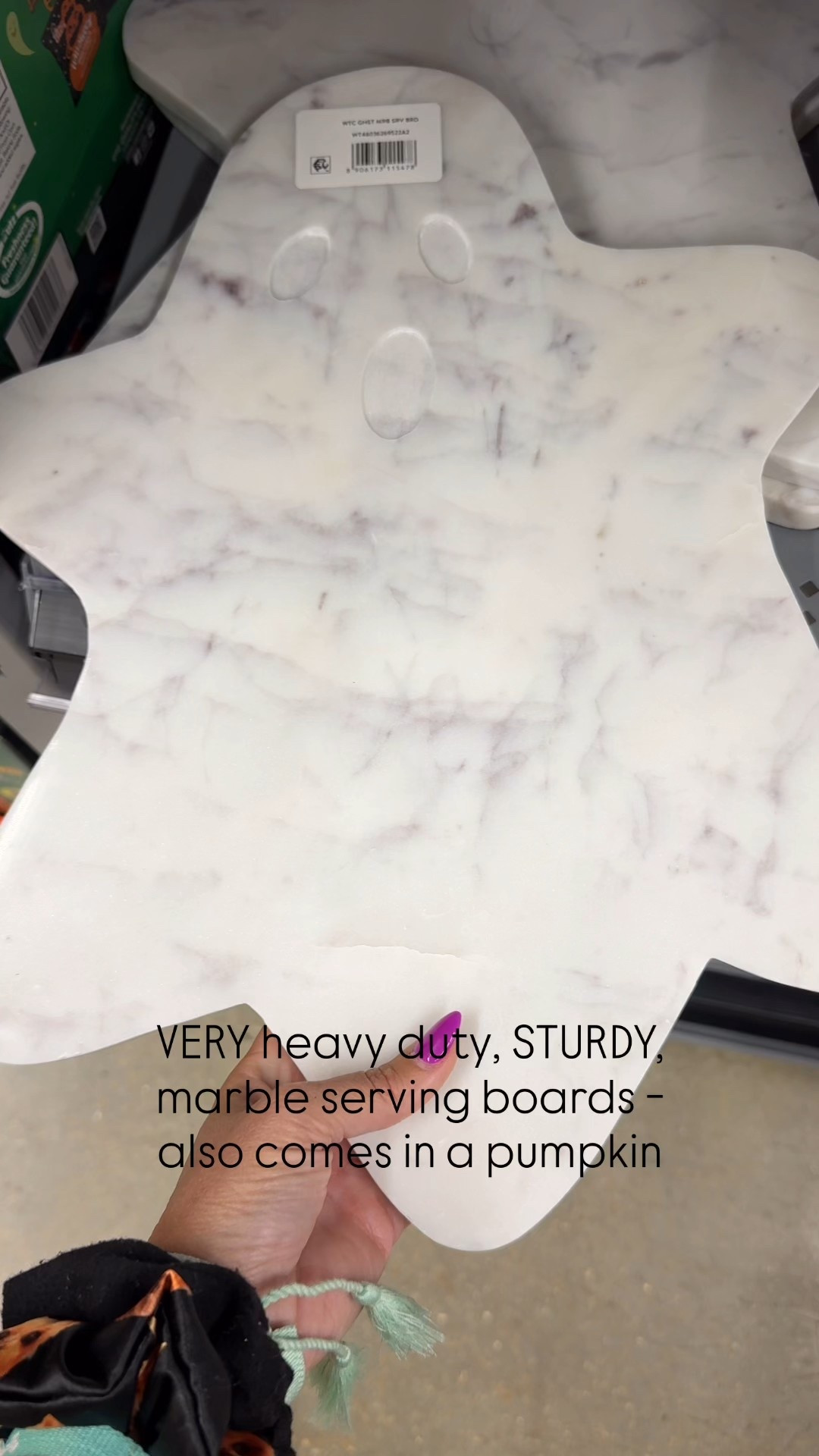 The marble serving boards are VERY impressive. Looks like something you’d find at Pottery Barn! They are gorgeous. I got the ghost and ordering the pumpkin! The pumpkin would also be gorgeous for Thanksgiving.

#LTKSeasonal #LTKHome #LTKHalloween