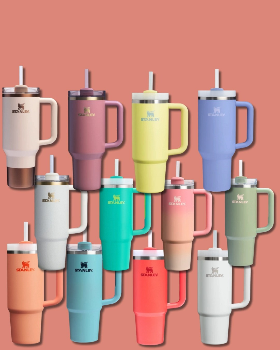 The Stanley Summer Edit is here and the colors are to die for! Bright, airy, and perfect for summer days - which are your favorite?  

 #LTKSeasonal #LTKActive #LTKFindsUnder50